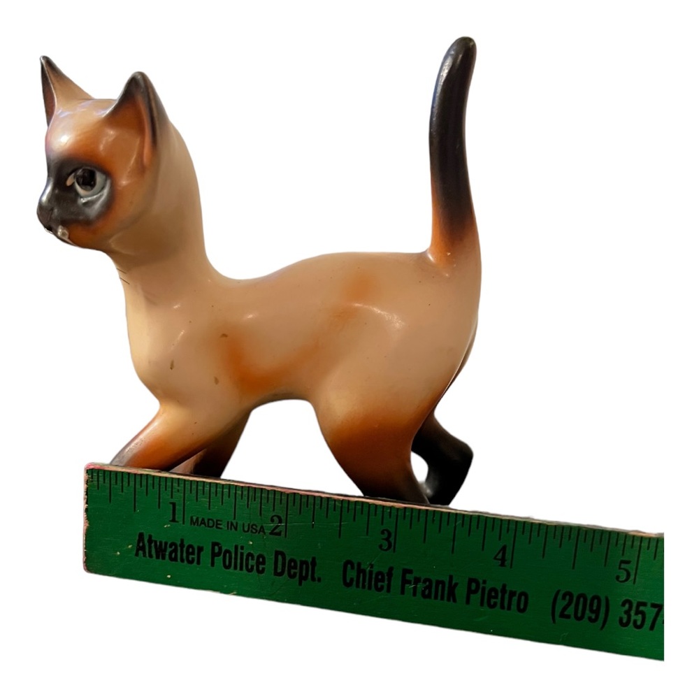 Vintage Norcrest China Siamese Cat Porcelain Figurine Japan - Picture 12 of 12